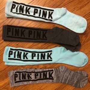 Pink Socks - Set of 4 🧦 NWOT
